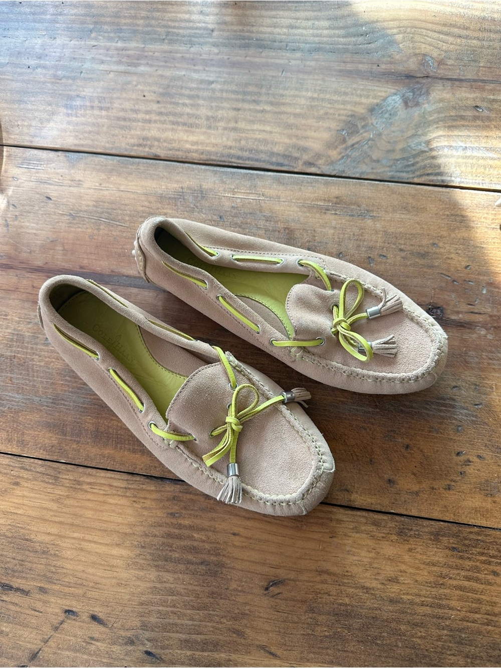 Cole Haan Suede Driving Shoes Size 7.5